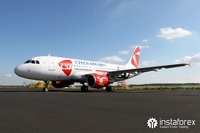 InstaForex airplane